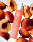 Ellis Brooklyn PEACHES Hair And Body Fragrance Mist - Fruity Floral Perfume Mist For Women with Sweet Peach, Rosebud, & Sandalwood, Vegan Perfume Made In The USA, 100ml 3.38 Fl Oz