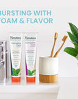 Himalaya Botanique Complete Care Toothpaste, Mint and Spearmint - Fluoride Free Toothpaste for Clean Teeth & Fresh Breath - Vegan, Gluten Free, No Artificial Flavors, 5.29 oz (Pack of 2)