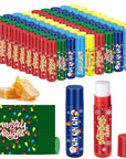 100 Pcs Christmas Lip Balm Lip