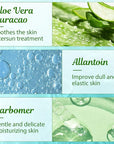 8 Pcs Organic Aloe Vera Gel Fresh Aloe Gel Moisture Hydrates Moisturizing Aloe Vera for Face Body