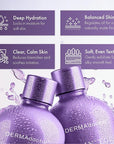 DERMAdoctor Ain't Misbehavin' Dermatologist Formulated Clarifying and Hydrating Toner with Glycolic Acid & Lactic Acid; For Oily and Acne Prone Skin, Pore Minimizer for Face and Body - 6 fl oz