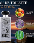 Hybrid & Company Mens 4 Pcs Robot Ai For Men Homme City Eau De Perfum Vaporisateur Natural Spray