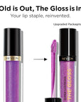 Revlon Super Lustrous Lip Gloss, Non-Sticky, Hydrating, High Shine Finish, 215 Super Natural, 0.13 oz