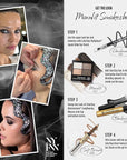 Revlon ColorStay Brow Fantasy, All In One Eyebrow Powder Pencil with Shaping Clear Gel, Gel Infused with Panthenol, Smudge-proof, 16HR Visibly Full Brows, 004 Dark Brown