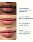 Cliganic Tinted Lip Balm - Non-GMO,