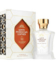 H HABIBI White Moroccan Leather Perfume for Men – 2.5 oz (75ML) Long Lasting Arabian Cologne, Spicy Woody Men Perfume, Luxury Fragrance Gift for Special Occasions