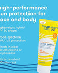 Seaweed Bath Co. Active Defense SPF 50 Sport Broad Spectrum Hybrid Sunscreen Cream, 3.4 Ounce (Pack of 2), Sustainably Harvested Seaweed, Aloe, Watermelon