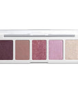 wet n wild Color Icon Eyeshadow Makeup 5 Pan Palette, Matte, Shimmer, Metallic, Long Wearing, Rich Buttery Pigment, Cruelty Free - Petalette
