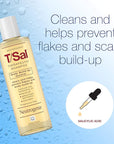 Neutrogena T/Sal Therapeutic Shampoo for Scalp Build-Up Control with Salicylic Acid, Scalp Treatment for Dandruff, Scalp Psoriasis & Seborrheic Dermatitis Relief, 4.5 fl. oz (Pack of 4)