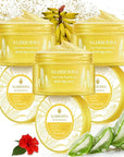 Aloderma Age-Defying Aloe Flower Essence Gel with 24K Gold Leaf, Made within 12 Hours of Harvest - Luxurious Aloe Gel with Allantoin & Hyaluronic Acid for a Shimmering, Youthful Complexion, 7oz 3-Pack
