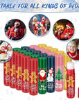 100 Pcs Christmas Lip Balm Lip