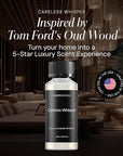 Careless Whisper Diffuser Oil Scent Inspired by Oud Wood | Premium Luxury Fragrance for Ultrasonic & Waterless Diffusers | Oud, Rosewood, Vetiver | 120mL (4.05 fl oz)