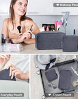 Magefy small makeup bag mini