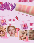 2 Pcs Milk Jelly Blush, Milk Cooling Water Women, 01&02