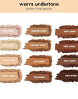 e.l.f. Camo Powder Foundation, Lightweight, Primer-Infused Buildable & Long-Lasting Medium-to-Full Coverage Foundation, Fair 100 W