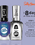 Sally Hansen Miracle Gel™, Hyp-nautical, Long Lasting, Gel-Like Formula, No UV Lamp Needed, Blue Nail Polish