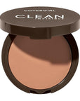 Covergirl Clean Invisible Pressed Powder, Lightweight, Breathable, Vegan Honey 155, 0.38oz