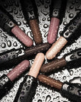 Neutral Eyeshadow Stick Makeup 6PCS Set, Dark Grey Shimmer Matte Cream Eye Shadow for Smoky Eye Brightener Pencil Crayon - A3 Smoky Rose Taupe