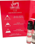 Carolina Herrera Very Good Girl GLAM PARFUM Sample Spray Perfume WOMEN 1.5 ml / 0.05 fl oz (Set of 3) Clear