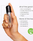 Frilliance Lip Duo Moisturizing Natural Lip Gloss Crystal Clear, Neutral Bliss, Cruelty Free Hypoallergenic All Skin Types