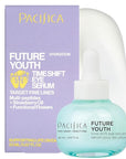 Pacifica Future Youth Time Shift Eye Serum – Peptide Eye Serum for Fine Lines & Dark Circles, Lifting & Firming Under Eye Treatment w/Flora + Peptide-11, Unscented Hydrating Gel for All Skin Types