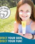 Face Sunscreen SPF 20 - Mineral Sunscreen Face, Reef Friendly Sunscreen With Natural & Organic Ingredients, Biodegradable Sunscreen, Zinc Oxide Sunscreen for Daily Use, Facial Sunscreen Travel Size