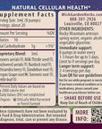 WishGarden Herbs Deep Cleanse - Plant-Based Herbal Cleansing Supplement with Organic Milk Thistle Seed & Burdock Root Promotes Organ Cleansing, Supports Liver, Kidney, Lymph & Cellular Health, 2oz
