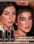 Highlighter Stick Cream Blush Stick Bronzer Contour Stick Beginner-Set B