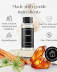 Santal Essential Oils for Diffuser | Aromatherapy Fragrance Oil with Notes of Sandalwood, Musk, & Papyrus | Luxury Scent Oil | 4.05 fl oz, 120ml