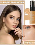 Concealer Full Coverage Foundation for Mature Skin,Oil Control