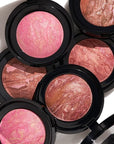 LAURA GELLER NEW YORK Baked Blush-n-Brighten Marbleized Blush for Cheeks - Pink Grapefruit - Satin Finish - Buildable Color