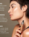 COVER FX Custom Enhancer Drops - Sunlight: Classic Liquid Highlighter 15mL