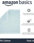 Amazon basics face towels for