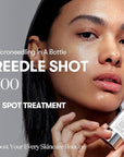 VT COSMETICS CICA Reedle Shot 700, Spicule Microneedling Serum for Pore Care&Exfoliation, Exosome&Centella Asiatica for Glass Skin, Acne&Blemish Care, Korean Liquid Skin Booster (1 Fl Oz / 30ml)