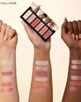 Milani Gilded Mini Eyeshadow Palette with 6 Matte & Shimmer Hues - It's All Rosé