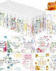 50 Pack Lip Balm Religious Floral