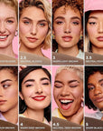 Face Blush Foundation Natural Brightening Silky Moisturizing Sodium Hyaluronate Bakery Crafted Glittering Powder
