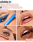 wet n wild Color Icon Cream Eyeliner Eyeshadow Multi-Stick, Moisturizing, Nourishing Velvety Cream-to-Powder Buildable & Blendable Formula, Cruelty-Free & Vegan - Born To Flirt