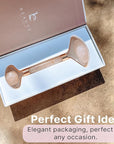 Rose Quartz Face Roller - Relaxation Gifts for Women, Skin Care Tools for Fine Lines and Wrinkles, Teenage Girl Gifts, Beauty Gift Ideas, Face Massager Tools, Facial Tool, Self Care Gift for Women