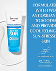 Eucerin Advanced Hydration Skin Care Set, Advanced Hydration Sunscreen Lotion SPF 30, 5 Fl Oz Tube + Advanced Hydration After Sun Lotion, After Sun Care for Dry, Sun-Stressed Skin, 6.8 Fl Oz Tube