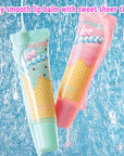 Lip Smacker Ice Freeze Balm, Ultra-Hydrating & Cooling Lip Balm with Refreshing Flavor, Sheer Tint & Minty Sensation, Soft-Served Creamy Formula, Moisturizing & Nourishing Lip Care - Peppermint