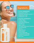 Person & Covey SPF 50 Sunscreen Face & Body Sun Cream - Solbar Fifty Body & Face Sunscreen SPF 50 Broad Spectrum Sunscreen - Water-Resistant Sun Cream, Sun Screen Protector for Face & Body - 4 Fl. Oz.