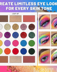 UCANBE 86 Colors Eyeshadow Makeup Palette
