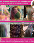 New Hair Chalk Comb Temporary Hair Color Dye for Girls Kids, Washable Hair Chalk for Girls Age 4 5 6 7 8 9 10-12 Birthday Christmas New Year Cosplay Hair DIY Party