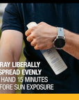Neutrogena Sport Active Defense SPF 30 Sunscreen Spray, Sweat & Water Resistant Spray Sunscreen with Broad Spectrum UVA/UVB Sun Protection for Sunburn Prevention, Oxybenzone-Free, 5.0 oz