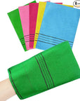 6 pcs exfoliating washcloth, korean