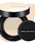 JUNG SAEM MOOL Essential Skin Nuder Cushion 13W Fair Ivory 0.49 Fl Oz, No Refill, Natural Radiant Finish Cushion Foundation with Buildable Coverage, Lightweight Texture, Korean Foundation Makeup