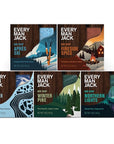 Every Man Jack Cold Processed Mens Bar Soap Gift Set - Invigorating Winter Scents - Deeply Cleans, Hydrates with Naturally Derived Ingredients - 5 Bar Variety Pack
