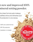 Supergoop! (Re) setting 100% Mineral Powder, Medium - 0.15 oz - Makeup Setting Powder + Broad Spectrum SPF 35 PA+++ Sunscreen - With Ceramides, Olive Glycerides & Coated Silica Spheres