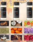Scentia Fall Essential Oils for Diffuser with 3 Cozy Scents: Autumn Spice, Thanksgiving Blend & Pumpkin Boo - 20ml Aromatherapy Oils for Home, Candles & DIY - Perfect Fall Gift